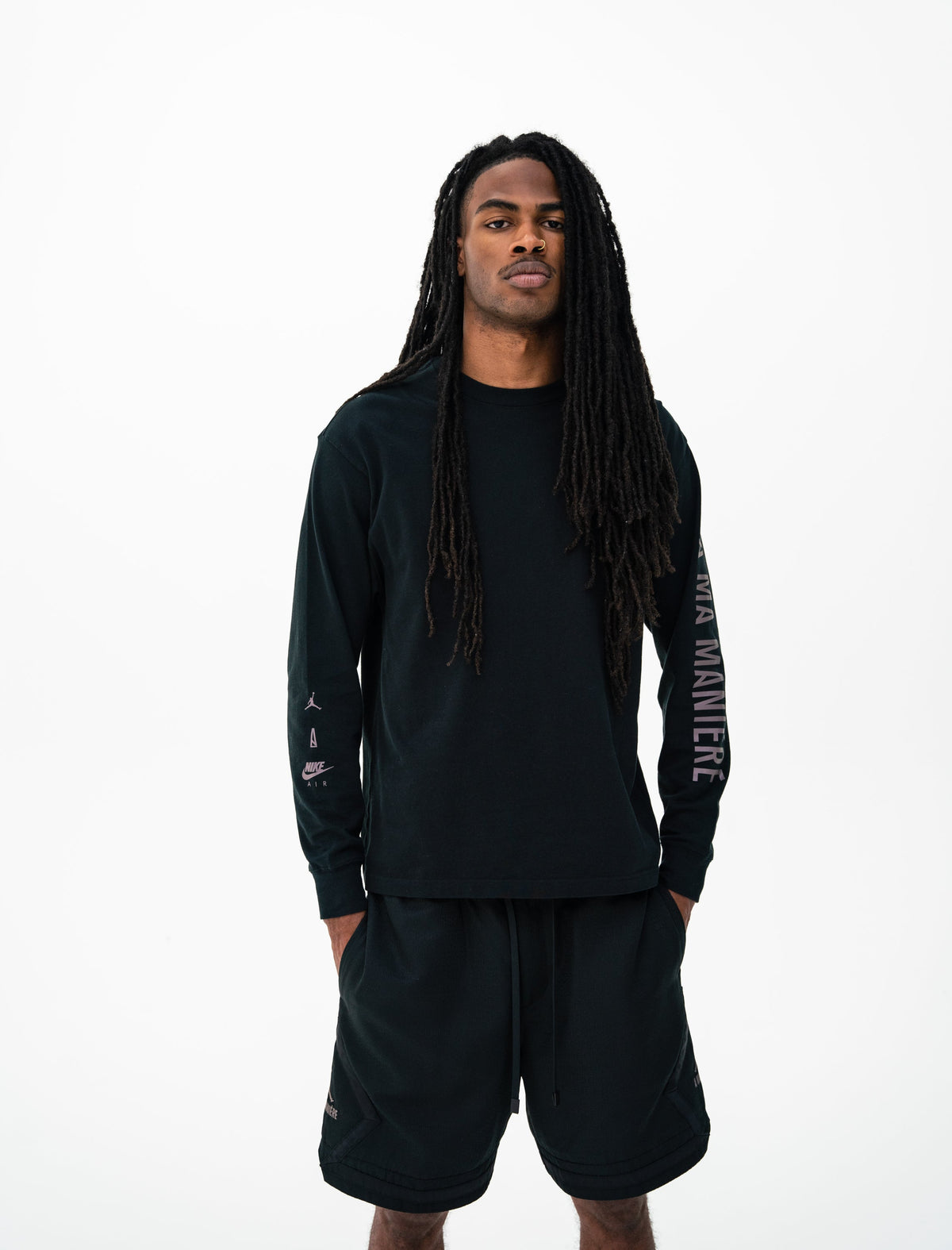 A MA MANI¨¦RE X JORDAN 365 ESSENTIALS LONG SLEEVE TEE