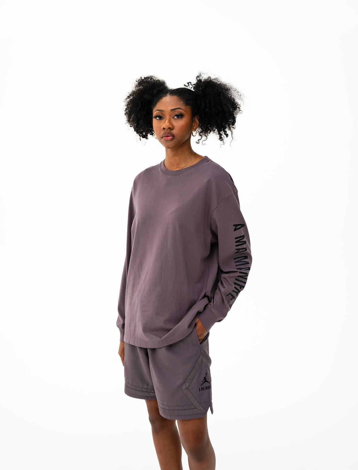A MA MANI¨¦RE X JORDAN 365 ESSENTIALS LONG SLEEVE TEE