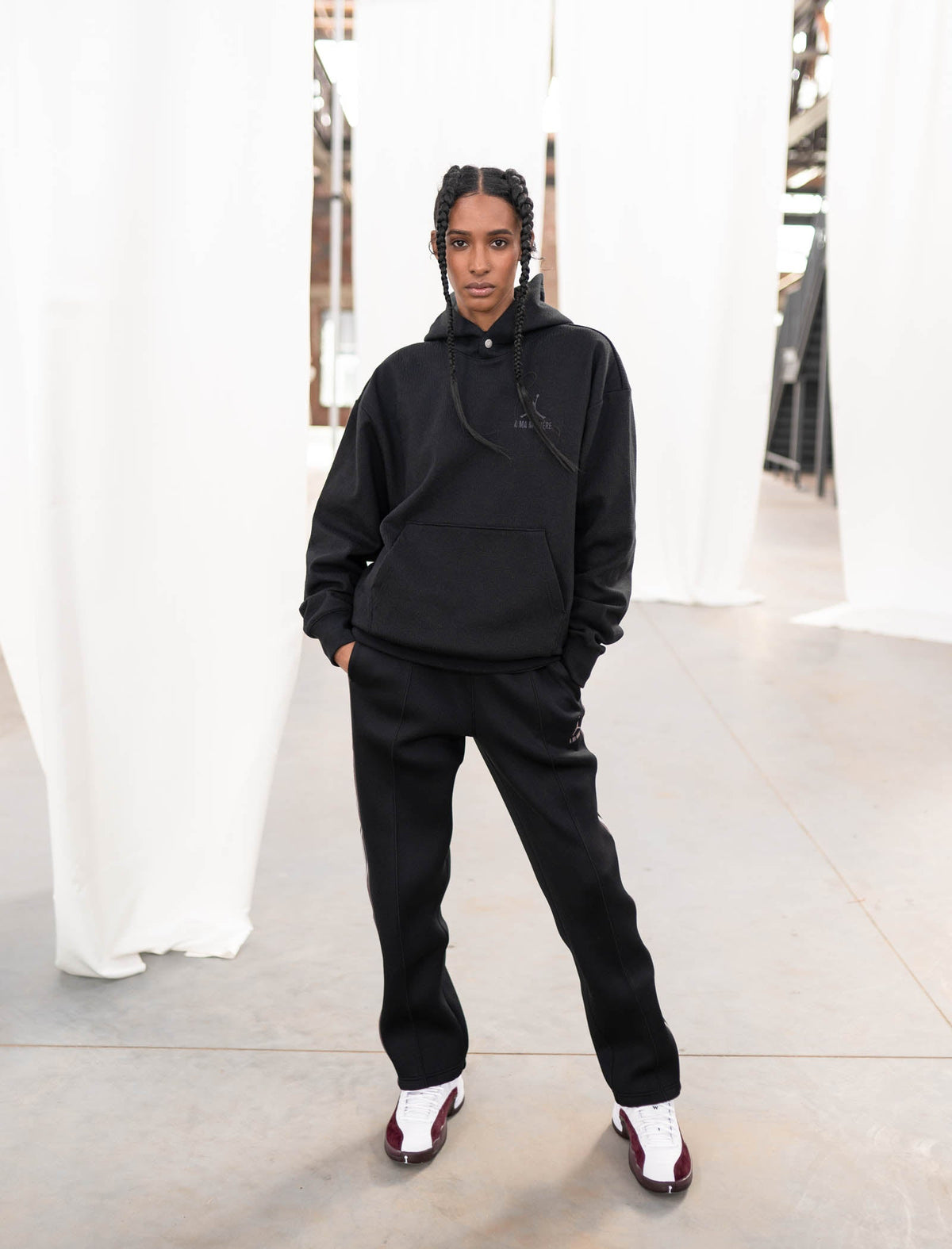 A MA MANI¨¦RE X JORDAN BRAND JACQUARD HOODIE